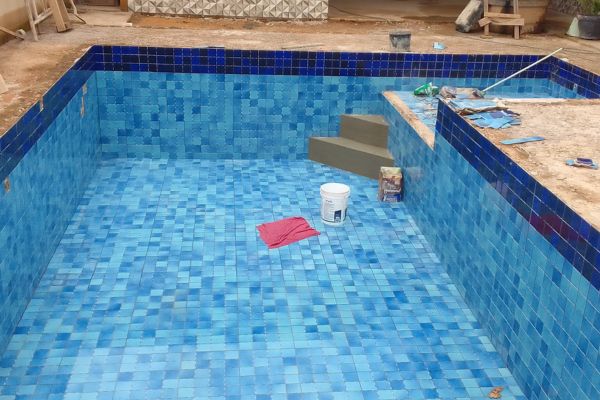 Construção de piscina em alvenaria em Porto Velho - Construmaster-PVH